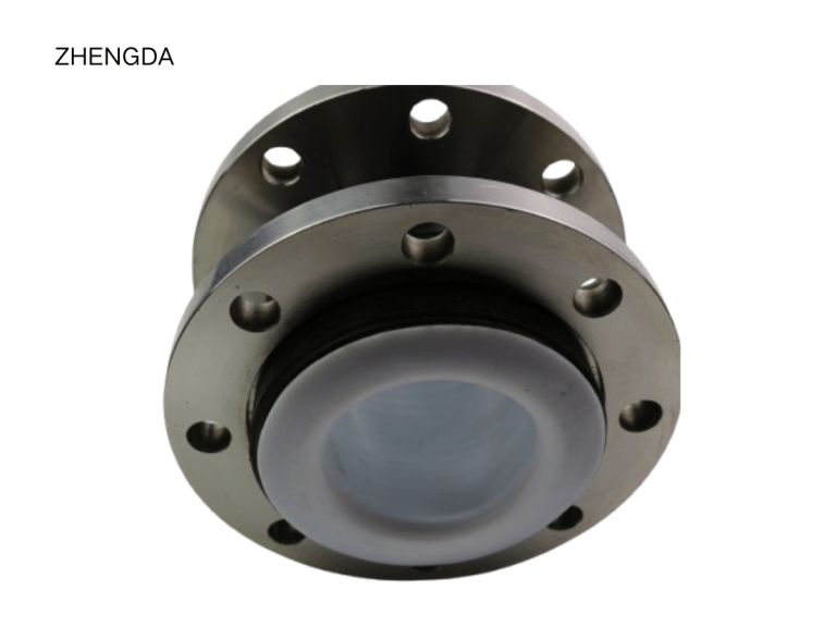 PTFE-Lined-Rubber-Expansion-Joint-Front
