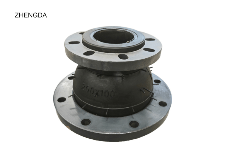 Reducer-Type-Rubber-Joint-Installed