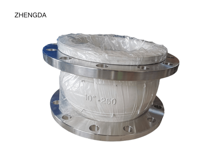 Silicone-Rubber-Joint-with-Stainless-Flange