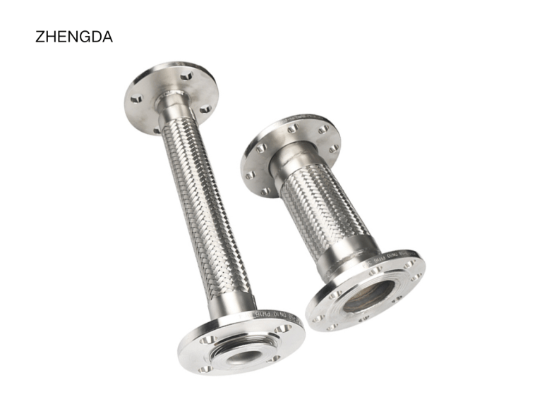 corrugated-metal-hose-with-flange